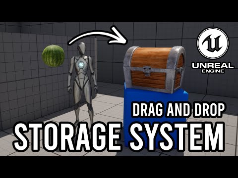 Drag and Drop Items in Unreal Engine - Inventory System #14 #ue5