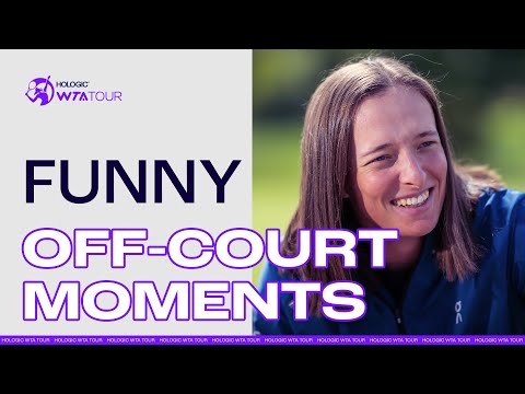 FUNNY WTA MOMENTS from Washington DC, Cincinnati & Toronto 2024!