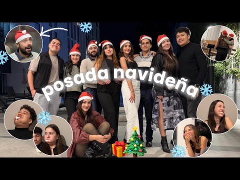 VLOG | Posada Navideña con EL TEAM🎅🏼🎄| vlogmas