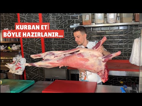 KURBAN ETİ BÖYLE HAZIRLANIR!!! USTASINDAN BU TARİFİ İZLE!!!