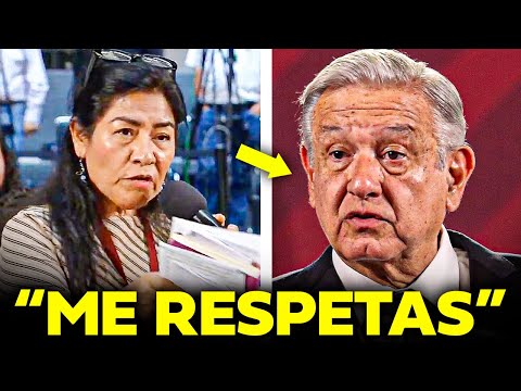 AMLO Pone En Su Lugar a Reyna Haydee Que Quiso Humillarlo