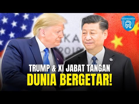 Dunia Bergetar di Busan: Trump & Xi Jabat Tangan, Sejarah Dunia Berubah!