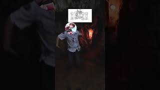 どこにいるでしょう？洞窟でEverybody do the flop チャレンジ！💥 #shorts