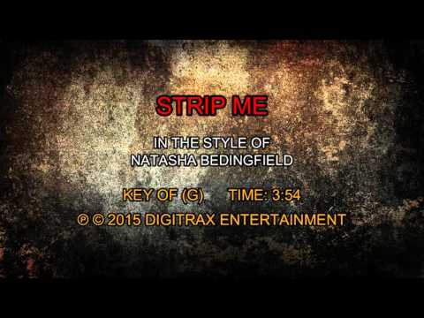 Natasha Bedingfield – Strip Me (Backing Track)