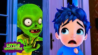 Zombie is Coming Song | Don't Open The Door | Halloween Kids Songs & Nursery Rhymes