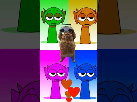 SPRUNKI INCREDIBOX ZOONOMALY COVER #sprunki #funny #shorts #memes
