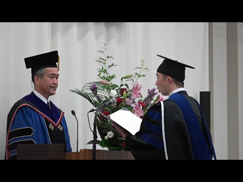 令和8年9月期金沢大学学位記授与式 September 2026 Kanazawa University Degree Conferment Ceremony
