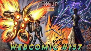 Metal bat VS Destro and Elimin. One punch man Webcomic 157