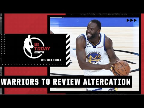 Warriors set to review Draymond Green's altercation with Jordan Poole | NBA Today video clip