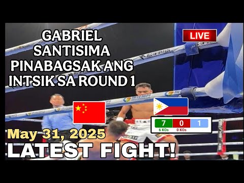 LATEST FIGHT! May 31, 2025 l Gabriel Santisima vs Zhong Liu full fight