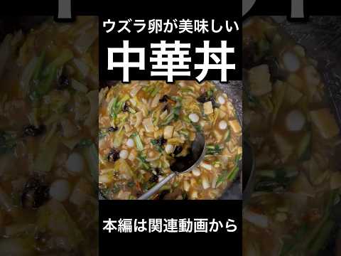 大量の中華丼