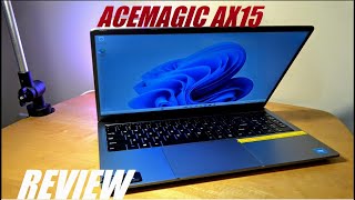 Vido-Test : REVIEW: ACEMAGIC AX15 Laptop PC - Intel N95 | 16GB RAM | Metal Build (Windows 11) - Any Good?