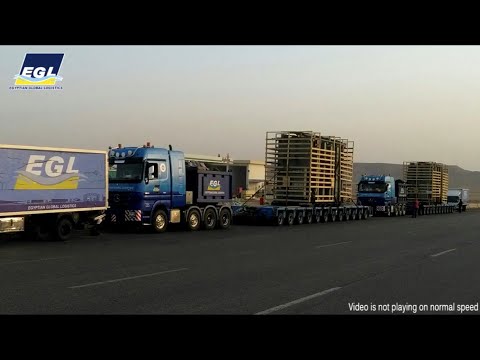 EGL delivering 2 SIEMENS transformers