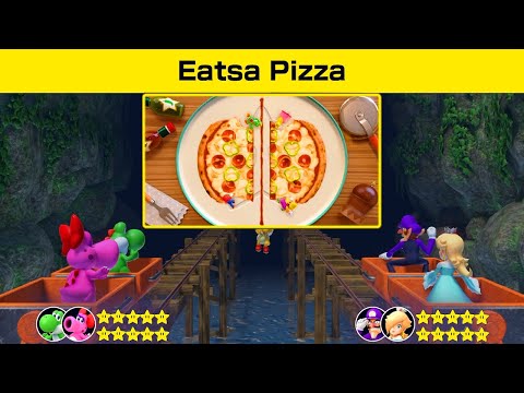 Mario Party Superstars - Tag Match - Yoshi and Birdo vs Waluigi and Rosalina