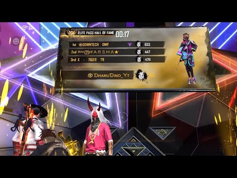 V badge player vs V badge player 2 youtubers in same game - Garena free fire #shorts