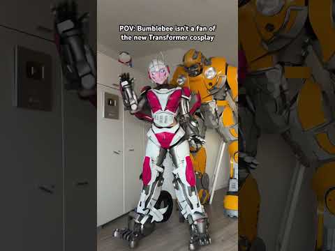 but she‘s on your team Bumblebee #cosplay #transformers #bumblebee