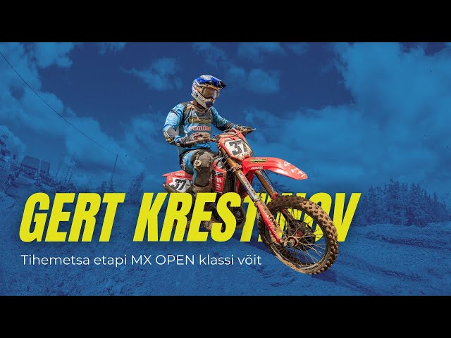 Arctic Sport MX Masters III etapp sõideti Tihemetsas ning MX Open klassis võttis võidu Gert Krestinov, edastades napilt Jörgen-Matthiast Talvikut. Kolmandaks tuli Erki Kahro.