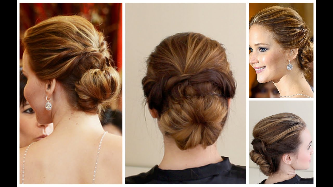 Jennifer Lawrence Oscar's 2013 Updo