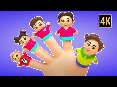 Finger Family Song + More Nursery Rhymes & Kids Songs