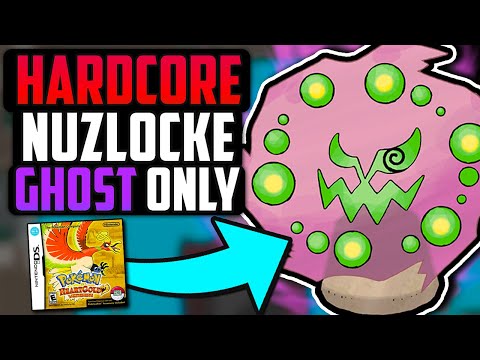 Pokémon HeartGold Hardcore Nuzlocke - GHOST Types Only!