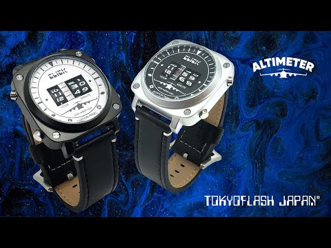 Altimeter Revolving Watch | Tokyoflash Japan