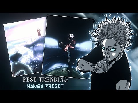 Trending Manga Edits Preset | Alight Motion | Manga Edits | 3D Edit Preset | #6