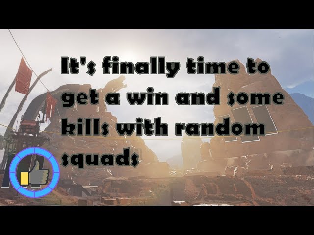 Apex Legends LiveStream with Random Squads