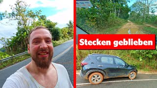 STECKEN GEBLIEBEN IN DER WILDNIS | DOM REP TRAVEL VLOG | FAIL
