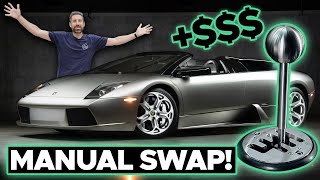 Manual Swapping a Lamborghini Murciélago: Full Breakdown
