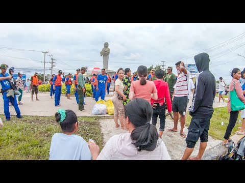 A Bit of Charity For Our Military Officers | Phnom Penh Vlog #86