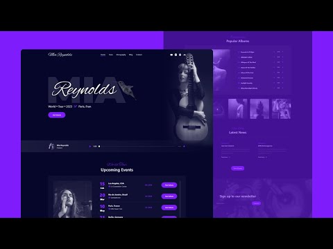 Build A Music Website Using Next JS, Tailwind CSS And Framer Motion