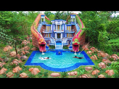 Unbelievable Idea Build Creative Water Slide Park With Beautiful Underground Swimming Pool