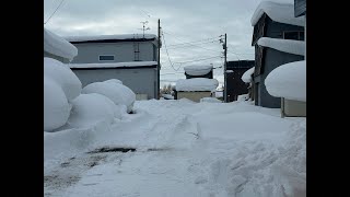 KAWAWA ANG MGA BUBONG KAPAG PUNONG PUNO NG SNOW☃️#hokkaidojapan