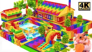 How To Build Creative Zic Zac Pool In New Modern Summer Villa Has Triple Gates From Magnetic Balls