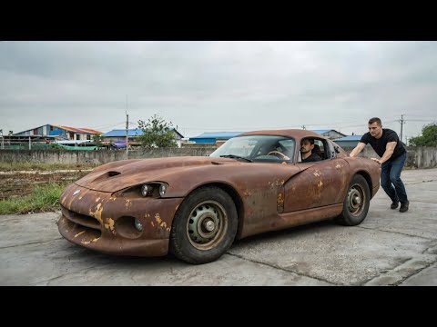 ASMR Car Restoration! Full Restoration of a Dodge Viper ACR from Total Disrepair to Looking New