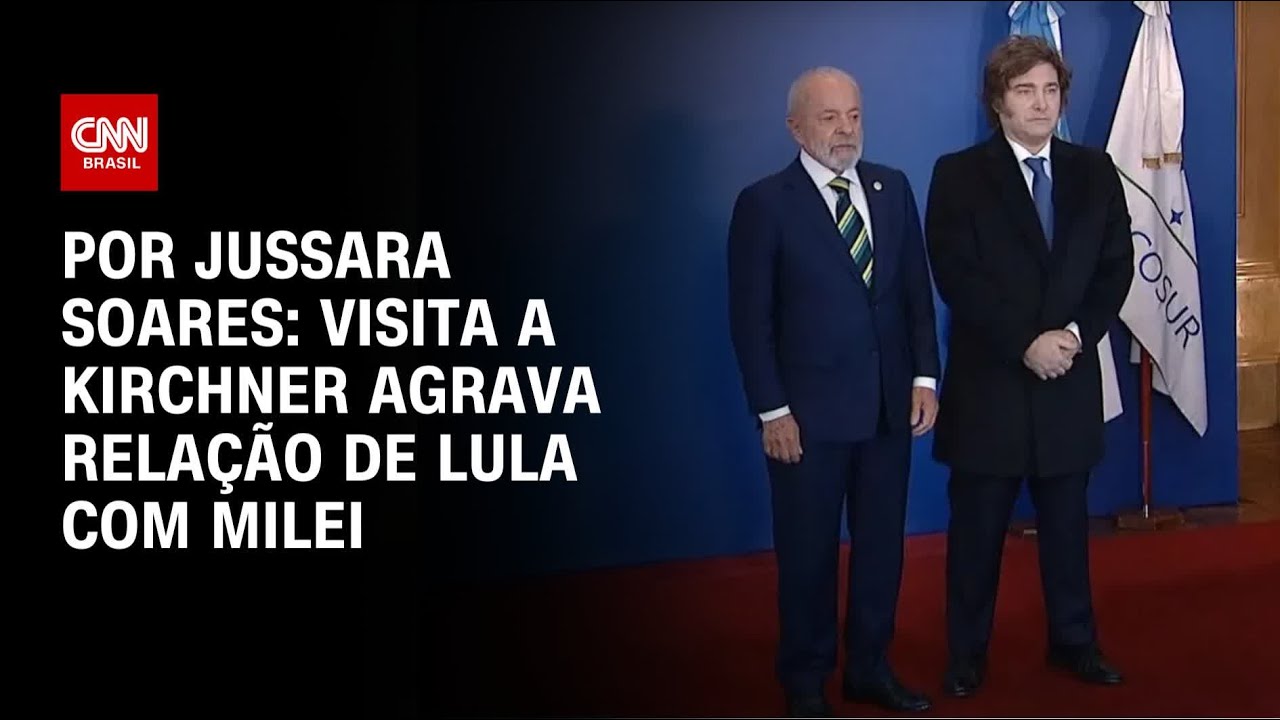 Análise Visita a Kirchner agrava relação de Lula com Milei | CNN PRIME TIME