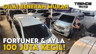 GILA! BENERAN MURAH NIH FORTUNER DAN AYLA 100 JUTAAN KECIL AJA DI PERSADA OTO! NEGO SADIIISSS