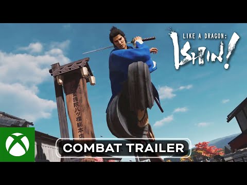 Like a Dragon: Ishin! - Combat Trailer