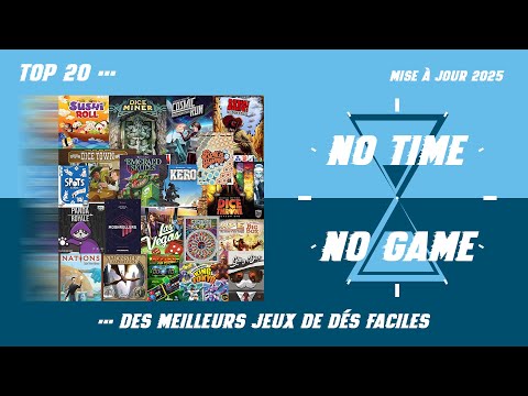 TOP CHRONO - 20 meilleurs jeux de dés faciles (MàJ 2025)