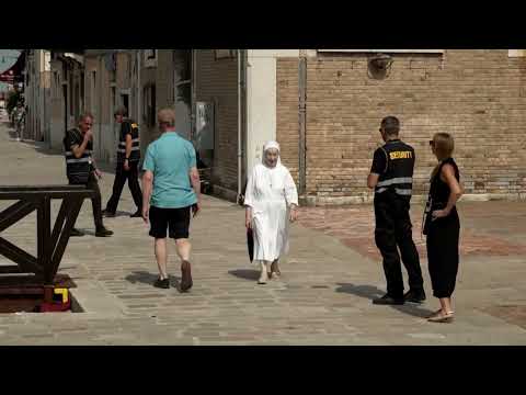 YouTube video thumbnail: Celebrities Converge on Venice for Bezos-Sanchez Wedding Gala