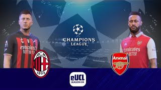 Match 72 – AC Milan vs Arsenal
⚽ AC Milan 🔴⚫ vs 🔴⚪ Arsenal FC | EUCL S4 Round 15 | Match 72