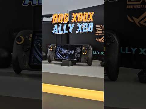 ROG Xbox ALLY X20 yang cuma 27 unit di indonesia #ROG #ROGXboxAlly #console