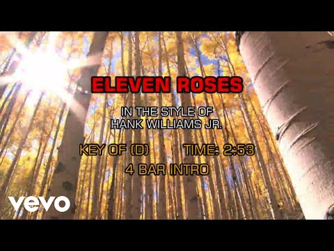 Hank Williams Jr. – Eleven Roses (Karaoke)