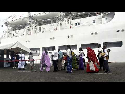 Chinese navy ship brings free care and medicines to Abidjan