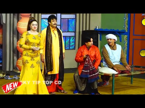 Sakhawat Naz and Nayab Khan | Amjad Rana | New Stage Drama | Aashiq Rang Baaz | Comedy Clip 2025