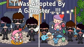 I Was Adopted By A Kind  G*ngster ...!!!😱😈🧑🏻🍼❤️| Toca Life World 🌎 | Sad Story 💗 | Toca Boca