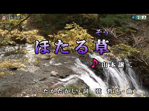 山本譲二【ほたる草（そう）】カラオケ