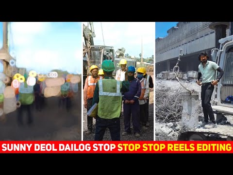 Sunny Deol Dailog Stop Stop Reels Editing | Instagram Trending Reels Editing