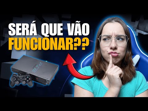 TESTANDO OS JOGOS DE PS2 DA FEIRA! DEU RUIM??