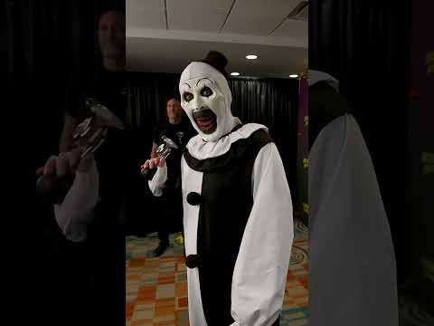 Art the Clown scares fans at GalaxyCon PART 2 | David Howard Thornton